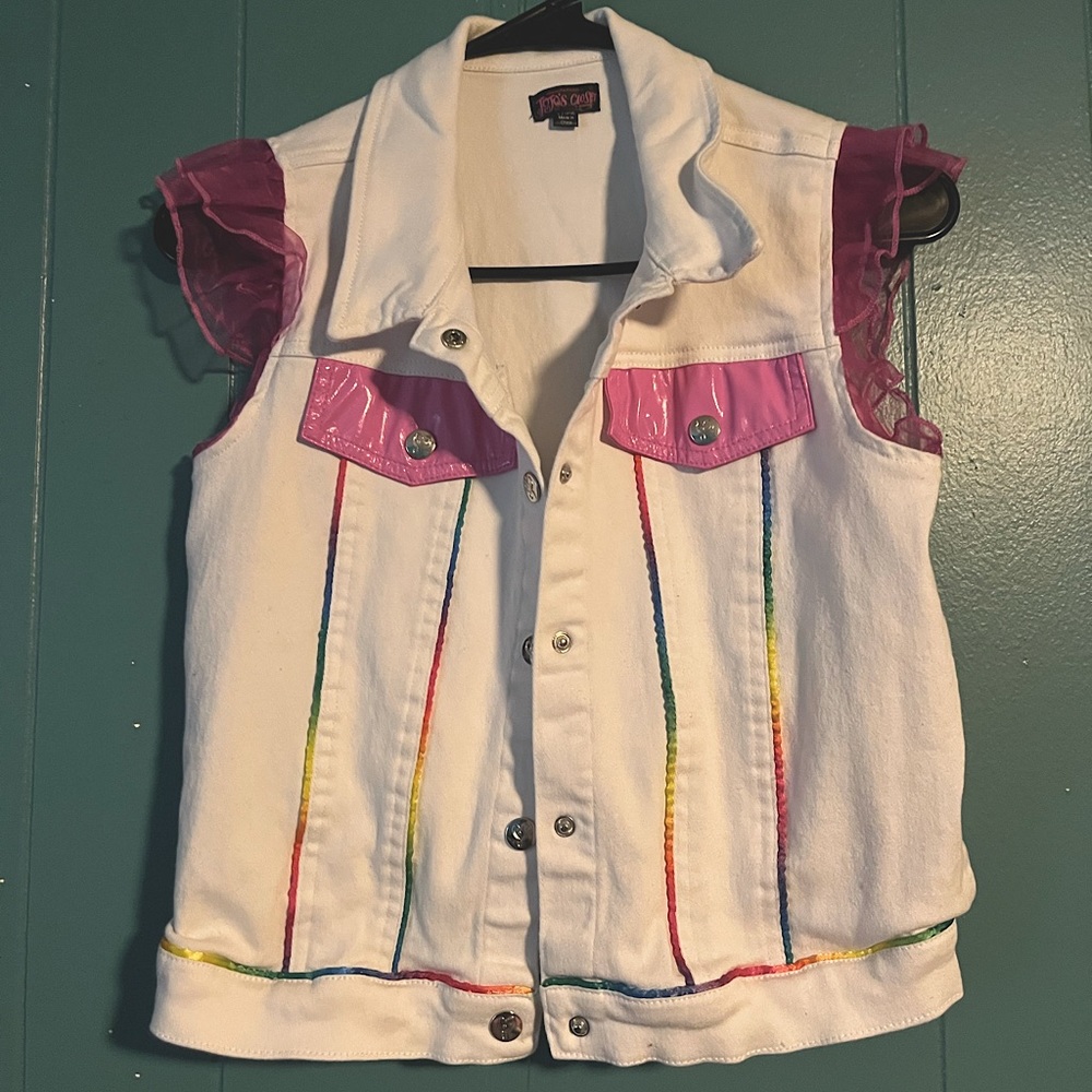 Jojo Siwa Jean Vest Jacket